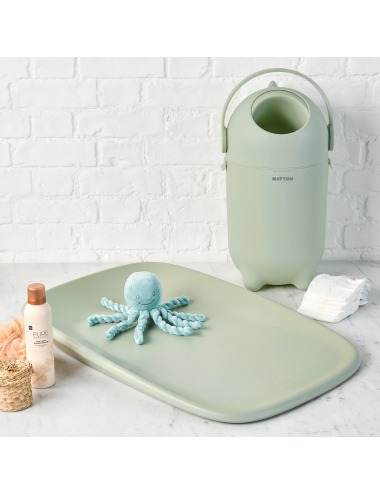 NAPPY BIN DROPPY NATTOU GREEN