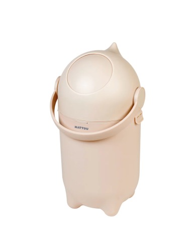 NATTOU CARE DROPPY BEIGE DIAPER CONTAINER