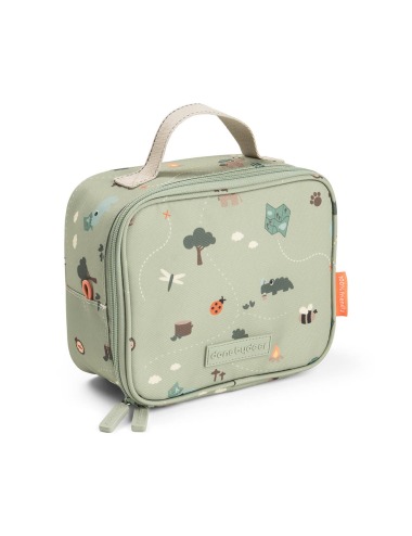 BOLSA TÉRMICA PARA EL ALMUERZO TINY TRAILS GREEN DONE BY DEER