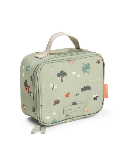 BOLSA TÉRMICA PARA EL ALMUERZO TINY TRAILS GREEN DONE BY DEER