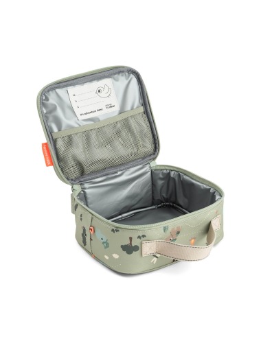 BOLSA TÉRMICA PARA EL ALMUERZO TINY TRAILS GREEN DONE BY DEER