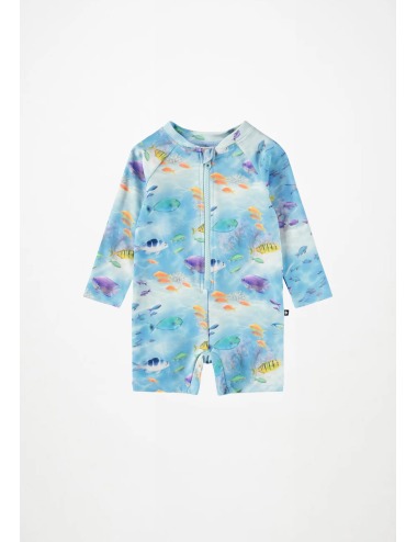 NEKA RAINBOW SEA LONG SLEEVE ONE-PIECE SWIMSUIT