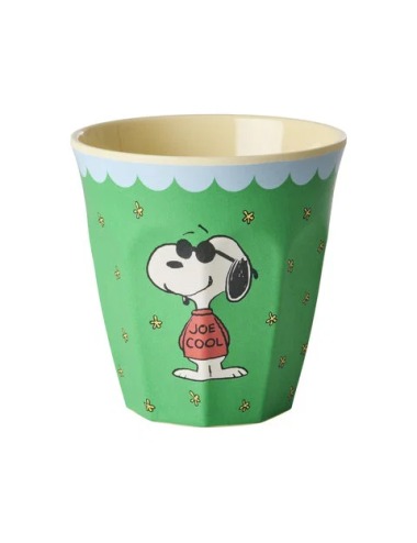 VASO MEDIANO RICE SNOOPY YOU ARE SO COOL