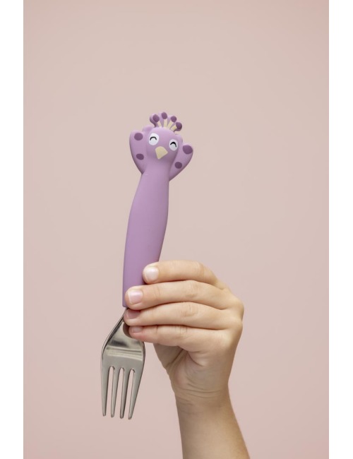CUTLERY SET TRIXIE MR. PEACOCK, 2 PACK