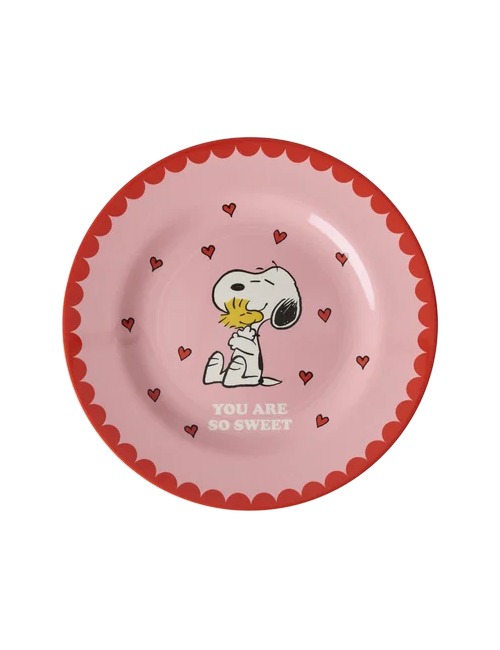 PLATE RICE SNOOPY "YOU ARE SO SWEET"