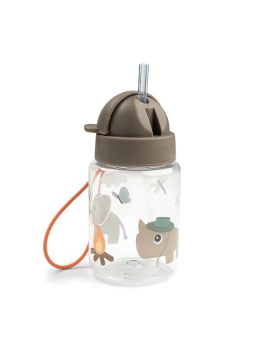 TINY TRAILS SAND BOTTLE WITH STRAW 280ML