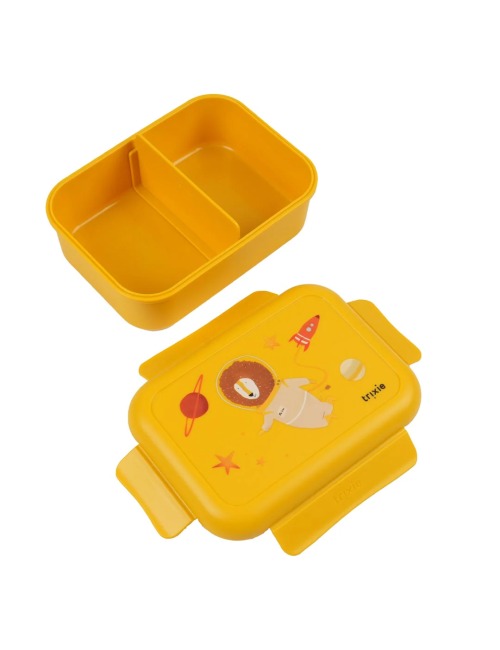 TRIXIE LUNCHBOX WITH CLIPS SPACEMAN MR. LION