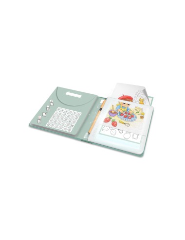 PIZARRA DE DIBUJO RETROILUMINADA KIDYDRAW PAD ALIMENTOS