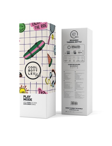 KIDS COOL BOTTLES PLAY MODE THERMAL BOTTLE