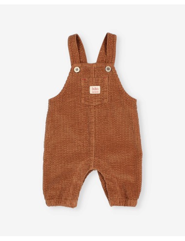 PETO BEBÉ CORDUROY DUNGAREE COOKIE