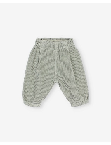 PANTALÓN BEBÉ CORDUROY PANTS EUCALYPTUS