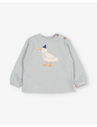 CAMISETA MANGA LARGA BEBÉ BIRD CLOUD