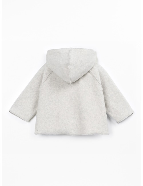 CHAQUETA CAPUCHA BEBÉ FORRO POLAR