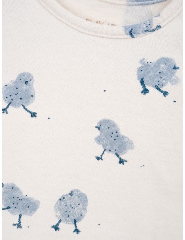 CAMISETA MANGA LARGA BEBÉ POLLITOS PLAY UP