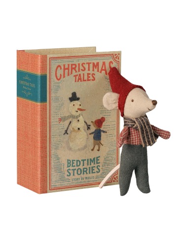 BABY MOUSE CHRISTMAS MAIL IN BOOK