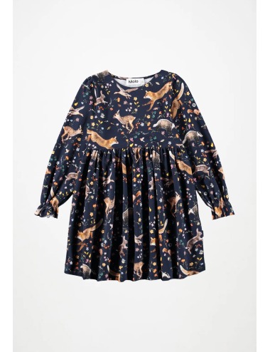 VESTIDO MANGA LARGA CAMIE WINDY FOREST