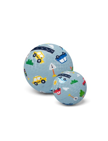 PELOTA DE CAUCHO NATURAL LITTLE L CARS