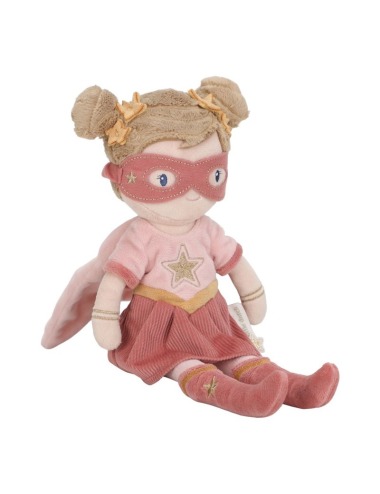 LITTLE DUTCH ROSA SUPERHERO SOFT DOLL