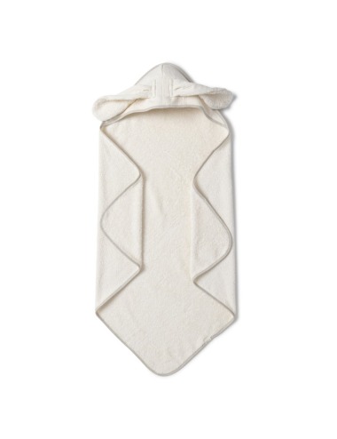 BUNNY FEEL IVORY BABYSHOWER BATH CAPE