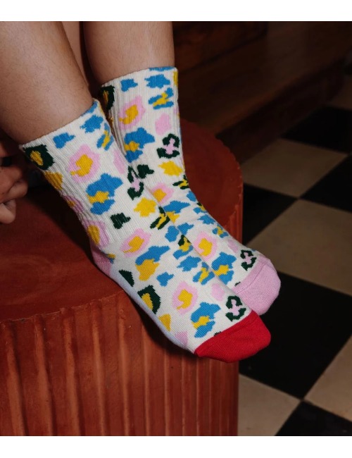 HELLO HOSSY LEOPARD CHILDREN'S SOCKS PACK 4