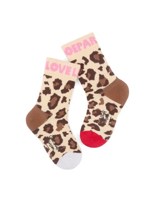 HELLO HOSSY LEOPARD CHILDREN'S SOCKS PACK 4