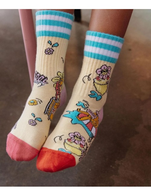 HELLO HOSSY SUMMER SQUAD CHILDREN'S SOCKS PACK 3