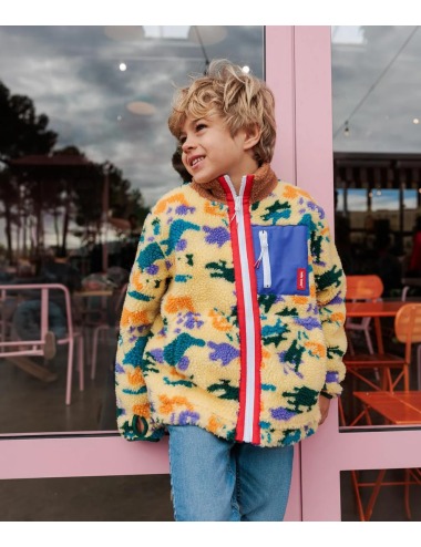 HELLO HOSSY FUNKY CAMO FLEECE JACKET