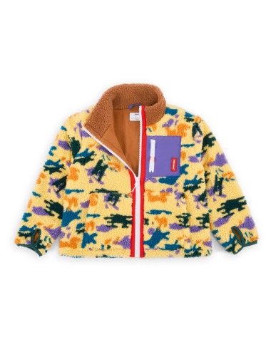 HELLO HOSSY FUNKY CAMO FLEECE JACKET