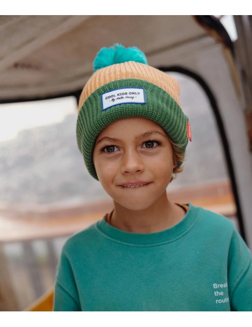 HELLO HOSSY COLOR BLOCK OUTBACK HAT