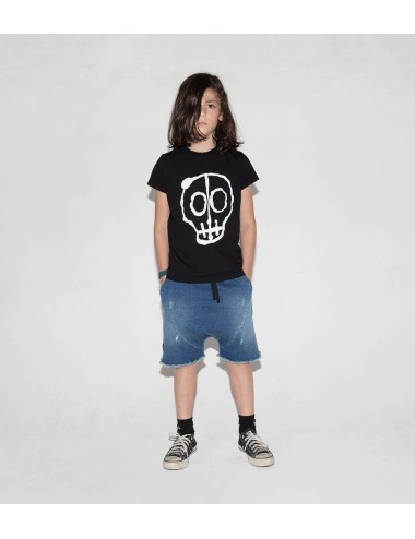 CAMISETA BIG SKULL BLANCA